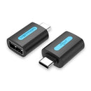 ADAPTADOR USB 3.0 VENTION CDTB0 USB TIPO-C MACHO - USB HEMBRA