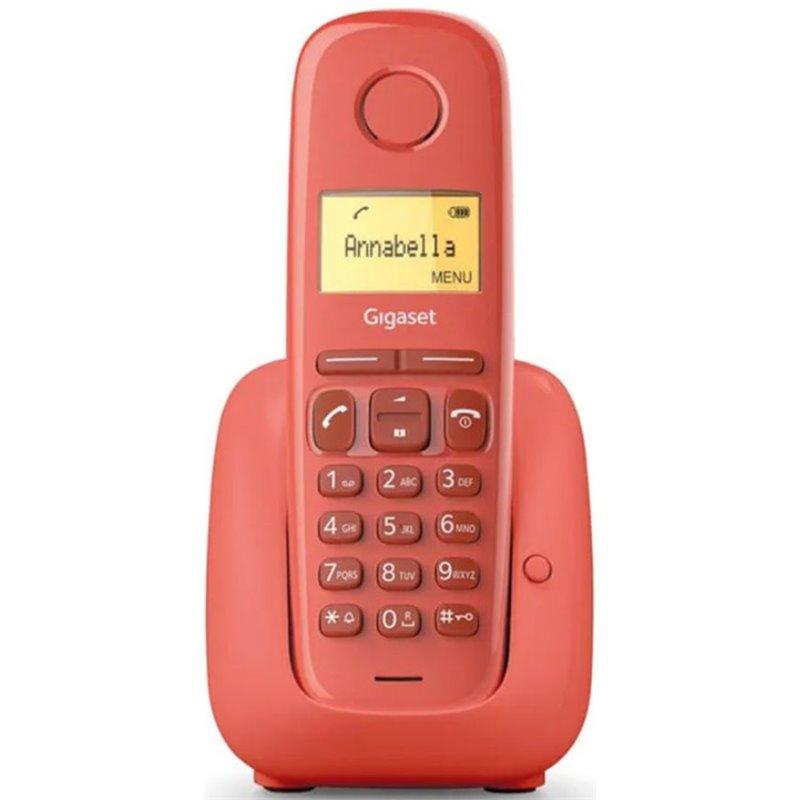 TELEFONO DECT GIGASET A180 ROJO