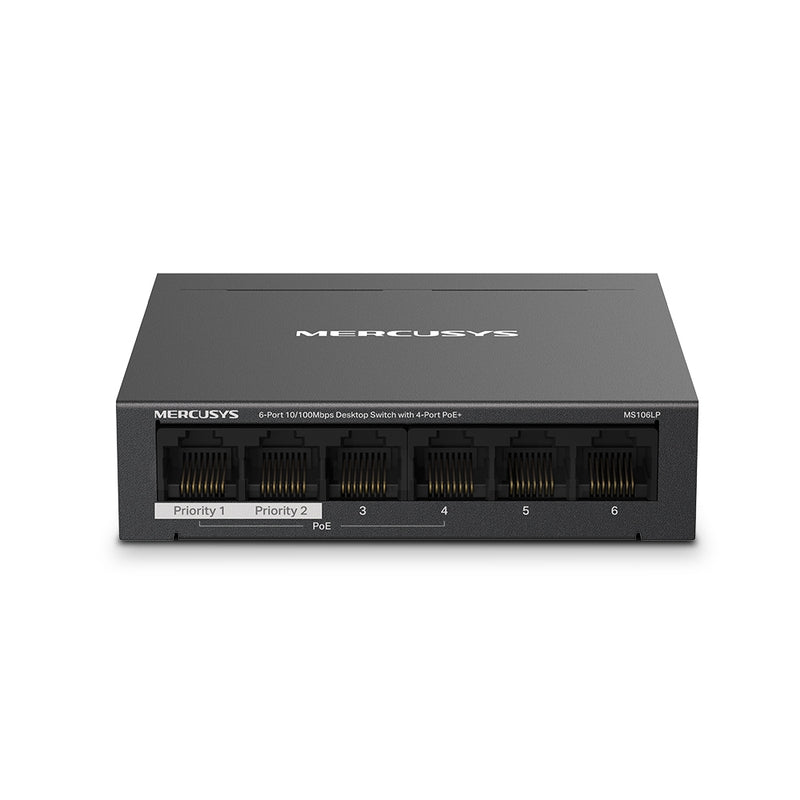 SWITCH MERCUSYS 6 PORTAS DESKTOP MS106LP