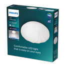 PLAFON INTERIOR LED 10W 1100LM 4000K LUZ DIA MOD. SHELL Ø25X7,3CM