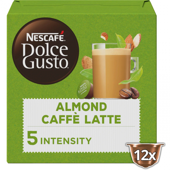 CÁPSULAS DE CAFÉ DOLCE GUSTO ALMOND CAFFE LATTE