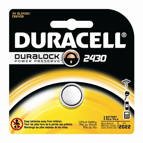 Duracell DL2430 Bateria descartável Lítio