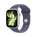 APPLE WATCH SERIES 11 GPS 46MM PLATA CORREA DEPORTIVA NIEBLA LILA