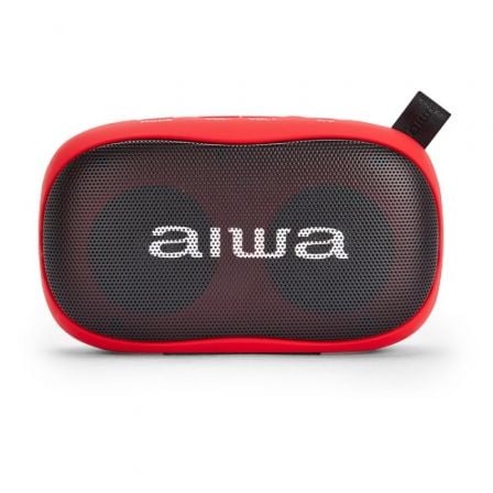 ALTAVOZ CON BLUETOOTH AIWA BS-110RD 10W 2.0 ROJO