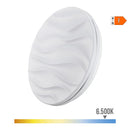CANDEEIRO SUPER.LED DE SUPERFÍCIE 12W 1160LM 6500K Ø27X6CM MODELO
