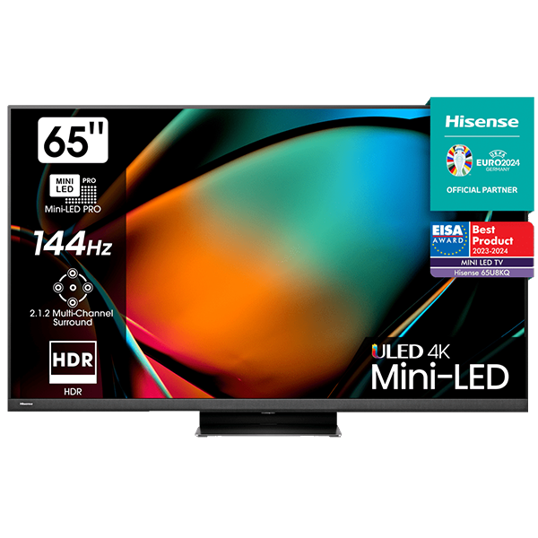 SMART TV HISENSE 65" MINI-LED 4K U8KQ