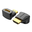 ADAPTADOR HDMI 4K 90º VENTION AIOB0 HDMI MACHO A HDMI FÊMEA