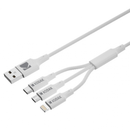 CABO KODAK 3 EN 1 USB A A USB C LIGHTNING MIC.USB