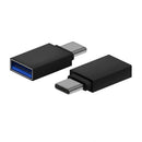 AISENS A108-0717 adaptador para cabos USB-C USB-A Preto