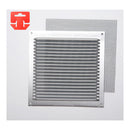 GRELHAS CON REDE MOSQUITEIRA ALUMINIO 0.6 COLOR NATURAL 170X170MM