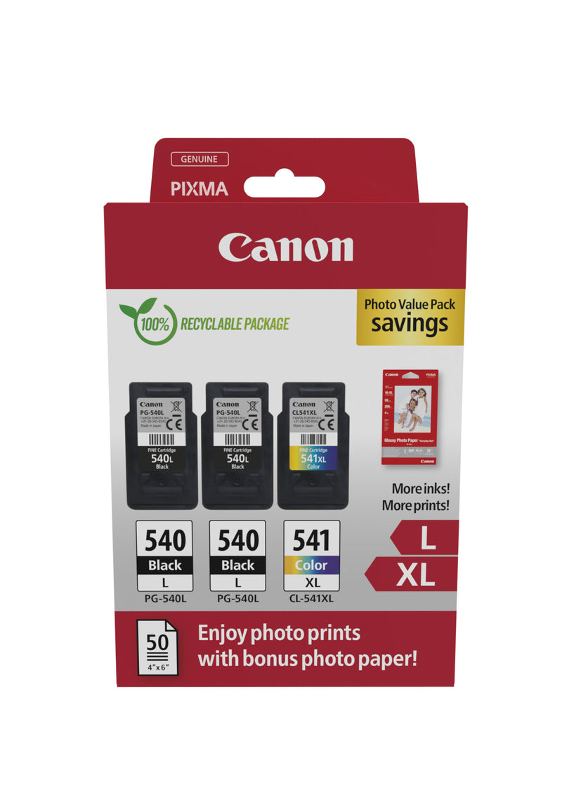 Canon 5224B015 tinteiro 3 unidade(s) Original Preto, Ciano, Magen