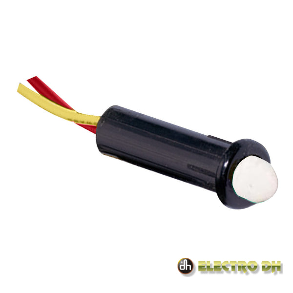 LED PILOTO ALTO BRILHO INTERMITENTE VERMELHO 5MM 12V EDH