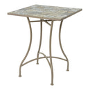 MESA METAL/MOSAICO COR: CASTANHO 58X58X72CM MODELO BISTRO PARA EX