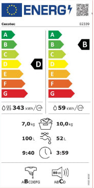 MÁQUINA BOLERO WASH&DRY 10700 INVERTER