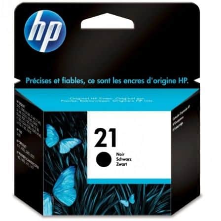 HP Tinteiro Original 21 Preto