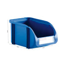 GAVETA EMPILHÁVEL DE 16CM COR TITANIUM AZUL