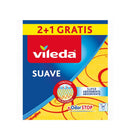 PANO AMARELO SUAVE 2+1 30% MICROFIBRA 170812 VILEDA