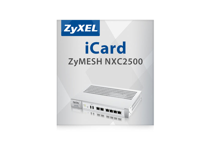 Zyxel iCard ZyMESH NXC2500 Atualização