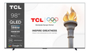 TV TCL 98" 98P8K UHD QLED GOOGLETV 144HZ ONKYO