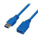 AISENS A105-0045 cabo USB 1 m USB 3.2 Gen 1 (3.1 Gen 1) USB A Azu