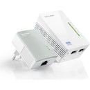 TP-Link TL-WPA4220 KIT 300 Mbit/s Ethernet LAN Wi-Fi Branco 2 uni