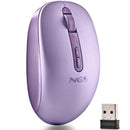 RATÓN ERGONÓMICO INALÁMBRICO NGS FOG DUAL FOGDUALPURPLE SILENCIOS