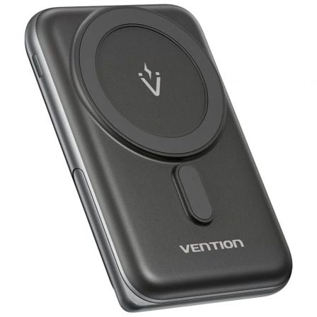 POWERBANK 10000MAH VENTION FHNB0 20W WIRELESS NEGRA