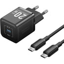 CARGADOR GAN DE PARED VENTION TZ-FEPB0-EU-01 1XUSB TIPO-C + CABLE