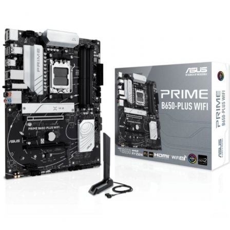 ASUS PRIME B650-PLUS WIFI PLACA BASE AMD5 4X DDR5 - WIFI, BLUETOO