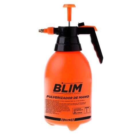 BLIM PULVERIZADOR DE MANO 2L - BOQUILLA DE LATON - USO CON AGUA Y