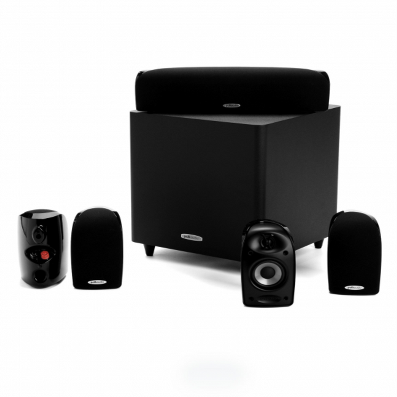 KIT COLUNAS POLK TL-1600 BLACK 5,1 100W