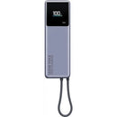 POWERBANK 10000MAH XIAOMI POWER BANK INTEGRATED CABLE 165W GRIS