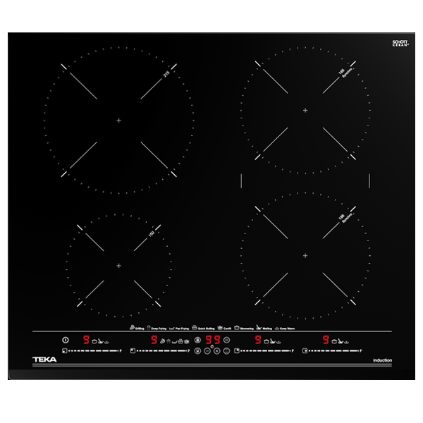Teka IZC 64630 BK MST Preto Embutido 60 cm Placa com zona de indu