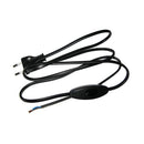 CONEXÃO ELÉTRICA COM INTERRUPTOR MANUAL LFM 275/100-50 PRETA