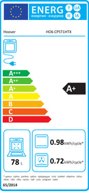 FORNO HOOVER HO6CP5T1HTX 78L HYDRO DSP GT INOX