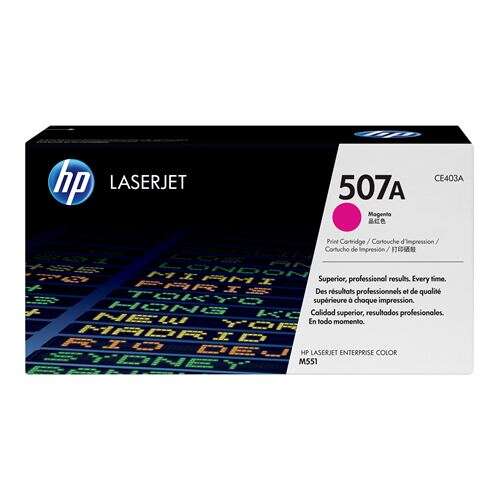 TONER ORIGINAL HP 507A MAGENTA- CE403A