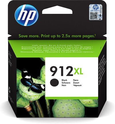 TINTEIRO HP 912XL HIGH YIELD BLACK