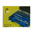 JOGO DE CHAVES DE CAIXA HEXAGONAIS 1/2 (8-32MM), 23 PEÇAS 129-23-