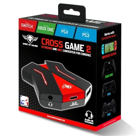 SPIRIT OF GAMER CROSS GAME 2 HUB CONVERTER FOR CONSOLE