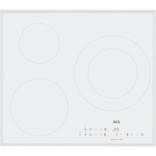 PLACA DE INDUÇÃO AEG IKB63300FW( INDUÇÃO  - 3 Z  - 7350 W )