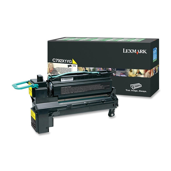 Lexmark C792X1YG toner 1 unidade(s) Original Amarelo