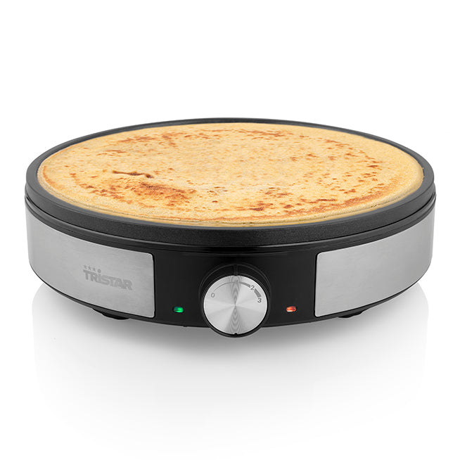 Tristar BP-2638 máquina de crepes 1 crepe(s) 1200 W Preto, Aço in