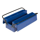 CAIXA PORTA FERRAMENTAS 2 PEGAS E 3 BANDEJAS 500X210X190MM 902031