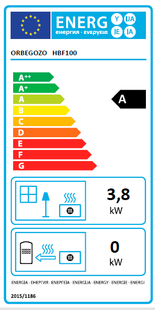 AQUECEDOR CHAMA AZUL ORBEGOZO - HBF 100