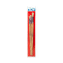 BLÍSTER COM 3 PINCÉIS PARA ÓLEO, ACRÍLICO SERIE 512 N° 6 E 10, SE