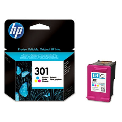 HP Tinteiro Original 301 Tricolor