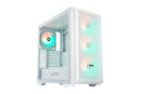 CAIXA PC ATX BRANCA ABYSM DANUBE KAMP BX300 LATERAL VIDRO TEMPERA