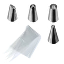 KIT 20 UNID. SACO DE CONFECTOR DESCARTÁVEL + 4 BICOIS