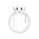 AUSCULTADORES REMAX RM-533, 3,5 MINI JACK, 1,2 M BRANCO