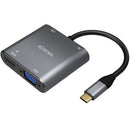 AISENS A109-0626 adaptador de cabo de vídeo 0,15 m USB Type-C Cin